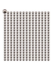 300pcs 3/4/5/6mm Snake Pupil Red 3D Holographic Fishing Lure Eyes Fly Tying&DIY
