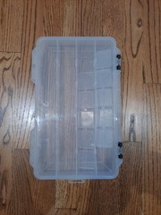 Plano Prolatch Stowaway Large Clear Organizer Tackle Box