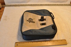 OKEECHOBEE FATS Fishing Soft Bait Binder Case , Used, Empty See Pictures