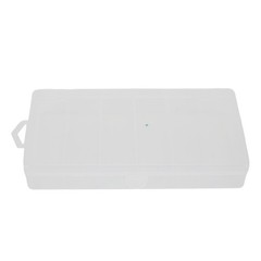 Bait Box PVC Plastic Transparent 17.5×9.5x3cm 1pc Accessory Box Bait Box