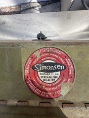 Vintage Simonsen Tackle Box