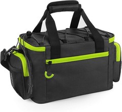 Fishing Tackle Bag – Water Resistant, 600D Rip-Stop, Padded Strap, 7 Pockets