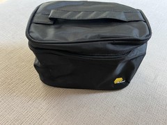 Plano Black Soft Zip Carrying Case Bag Polyurethane Foam Mirror Storage Travel