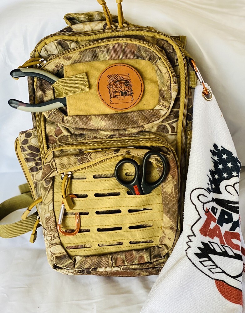 Beyond Fishing Tackle Backpack-Patt Tackle Tactical Fishing Storage Bag