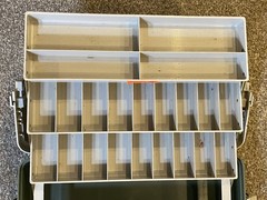 6 Tray Vintage Plano Tackle Box Model 8600