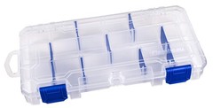 3003 (9.125″) 9 Dividers, 18 Compartments, Clear – 9.125″ x 5″ x 1.25″