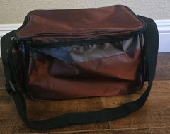 Okeechobee Fats 360 Gear Bag Fishing Tackle Storage Organizer Brown/Black NWT