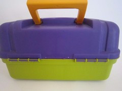 PLANO MOLDING COMPANY LARGE TACKLE BOX WITH TWO TRAYS MODEL 6102 – UNUSED