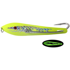 Stainless Steel Fishing Lure Hook 1.97in UV Reflective Big Spoon for Jigging
