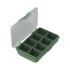 1-8Compartments Storage Box Carp Fishing Tackle Boxes Bait 105*65 *24mm Portable