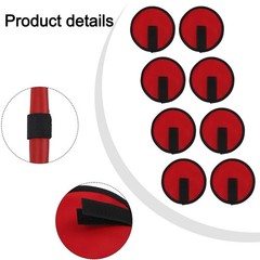 8pcs Fishing Bait Covers for Hooks Designed for Various Fishing Scenes