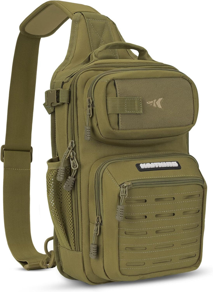 Blowbak Tactical Sling Tackle Bag-Lightweight Fishing Backpack Storge Fishing Ge