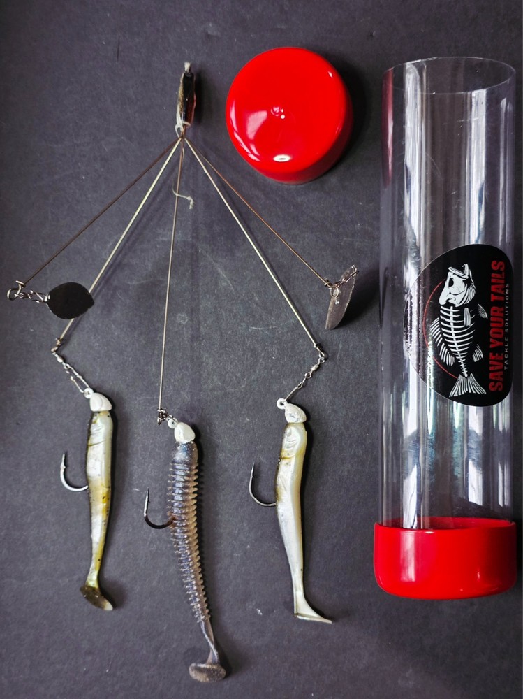 Red 3 Pack 2×8 New Elite Series Tackle Tube™ – Salt & Fresh Water Fishing