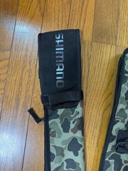 Shimano SHIMANO Light Rod Case 195 Khaki Duck Camouflage BR 045T