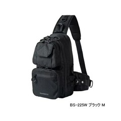 SHIMANO Tough Sling BS-225W Black M size Tackle Bag Sporting Good Fishing Casual