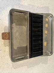 Umco Corporation Tackle Box Silver Vintage Model 131AS Aluminum Case