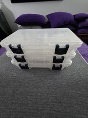 Set Of 3 Plano Fishing Tackle Trays. Fit Any 3600 Series Size Tackle Box.