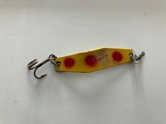 Vintage Kautzky Lures Wiggler Buoyant Rooster Tandem Spinner