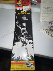 Vintage Old Pal Steel Tackle Box Muski-pike Fishing Line Bobbers Pamphlets More