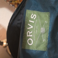 Orvis Fly Fishing Waist Pack Hip Pack Fanny Pack Teal Green Vintage EUC