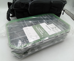 Ghosthorn Waterproof Fishing Backpack W/ 2 Tackle Boxes 40L, NEW