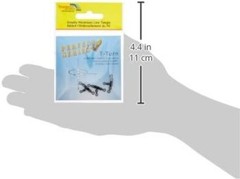 Black Nickel 3-Piece Tangle-Free Tackle Swivel Set for Superior Fishing