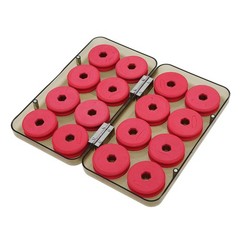 16pcs Fishing Foam Spools & Board – Fishing Line Organizer Accessories