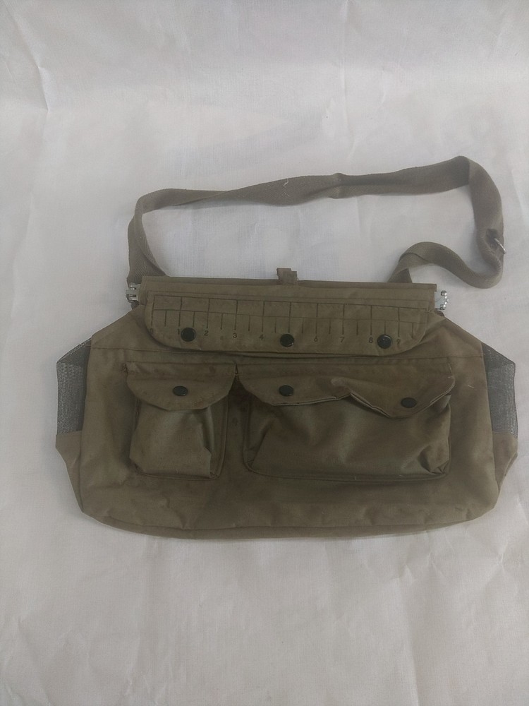 Vintage Canvas Fly Fishing Shoulder Bag