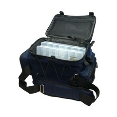 Shakespeare Lure & Accessory Bag│For Fishing Accessories│Black/Blue│Large