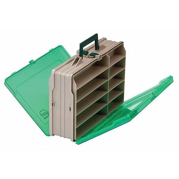 Plano Compartment Box with 19 compartments, Plastic, 4 1/4 in H x 13 1/2 in W