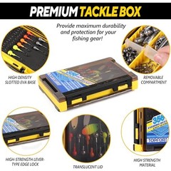 187/343pcs Fishing Accessories Kit, Organized 356pcs Fishing Accessories kit