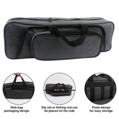 Hikary Fishing Rod Bag, 43cm/17 Inch, Portable Nylon Tackle Storage Case