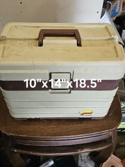 Plano 758 Large Tackle Box Storage Fishing 4-drawer Deep top USA