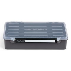 Deep Open Tackle Box with Transparent Lid, Rust-Resistant, Stackable Storage for