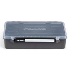 Deep Open Tackle Box with Transparent Lid, Rust-Resistant, Stackable Storage for