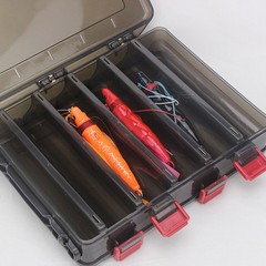 1Pcs Waterproof Fishing Bait Storage Box Durable PVC Double Layer Tackle Case