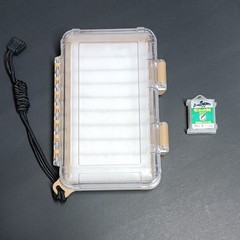 Otterbox Dry Box Fly Box Jig Box Model 2000 Tan Clear
