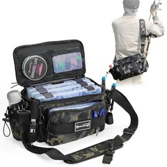 Fishing Tackle Bags with 3600 Tackle Tray – Green with a 3600 Tackle Tray