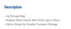 Sea Falcon Jig Roll Bag 45 x 20 cm Size M Blue (1935)