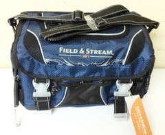 Field & Stream Angler Fishing Tackle Carry Bag with 3-3700 Utility Storage Boxes