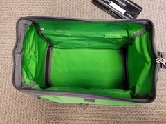 Wicked Gear Tackle Fishing Bag Gear w/ 3 Trays Storage Organizer