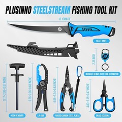 All-In-One 7-Piece Fishing Set: Superior Tools for Catching, Releasing Fish