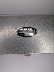 Vintage Umco Model 10 Aluminum Double Sided Tackle Box Made in the USA