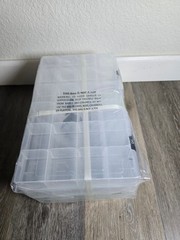 KastKing Tackle Boxes 4 Pack Clear Plastic Trays Lure Organizer New Sealed