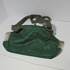 Eagle Claw Canvas Creel Green Fishing Bag Shoulder Strap, 3 Pockets