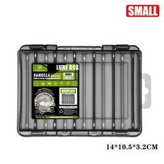 PC Storage Case Box Double Layer Fishing Tackle Hard Box Lure Organizer Portable