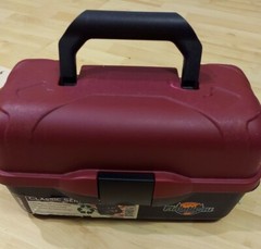 Vintage FLAMBEAU Adventurer Tackle FISHING Box 3 Tiers EMPTY