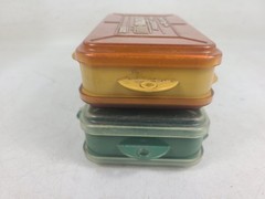 Plano Mini-Magnum Pocket Pak 3213 Fishing Tackle Box w/ Dividers Lot Of 2
