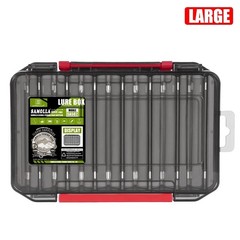 SAMOLLA Fishing Tackle Box 14 Compartments Double-Sided Lure Organizer