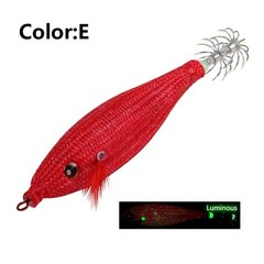 Glow in Dark Woven Shrimp Lure 78mm 10g for Freshwater Saltwater Fishing